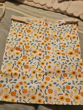 Floral Sunflower Waxed Bread Bag